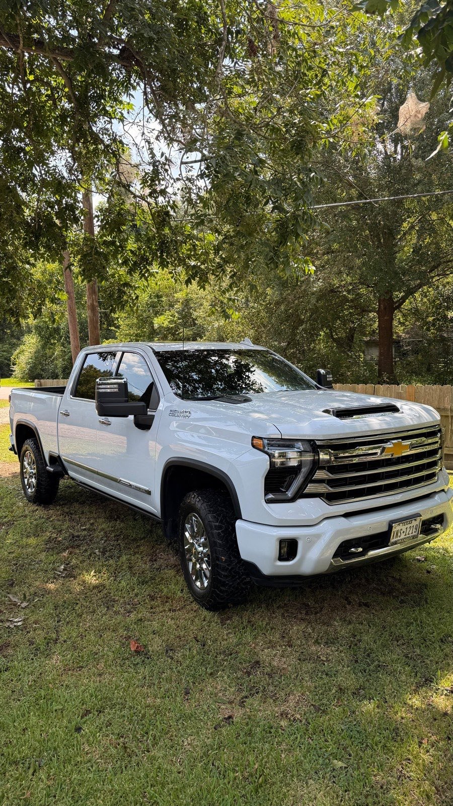 Chevrolet Silverado High Country after a full detail